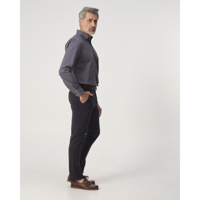 Campbell Casual overhemd donker 103347-001-XXL large