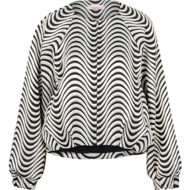 Studio Anneloes Luun wave bomber jacket 13427-9014 large