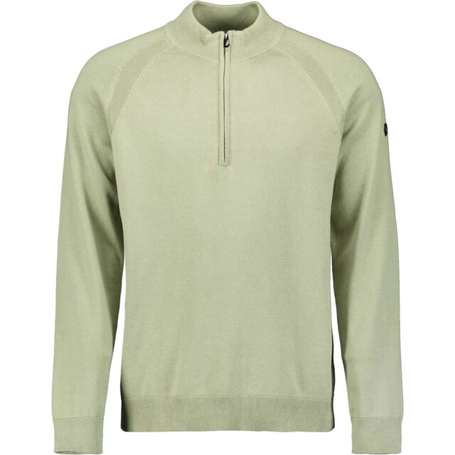 No Excess Pullover half zip high collar solid light moss 29230967SN-197 large