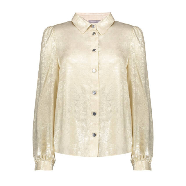 Geisha Shiny blouse 53868-14-champagne 53868-14 large