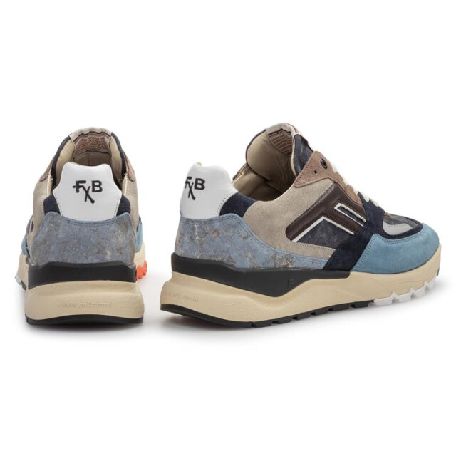 Floris van Bommel 020672 Sneakers Blauw 020672 large