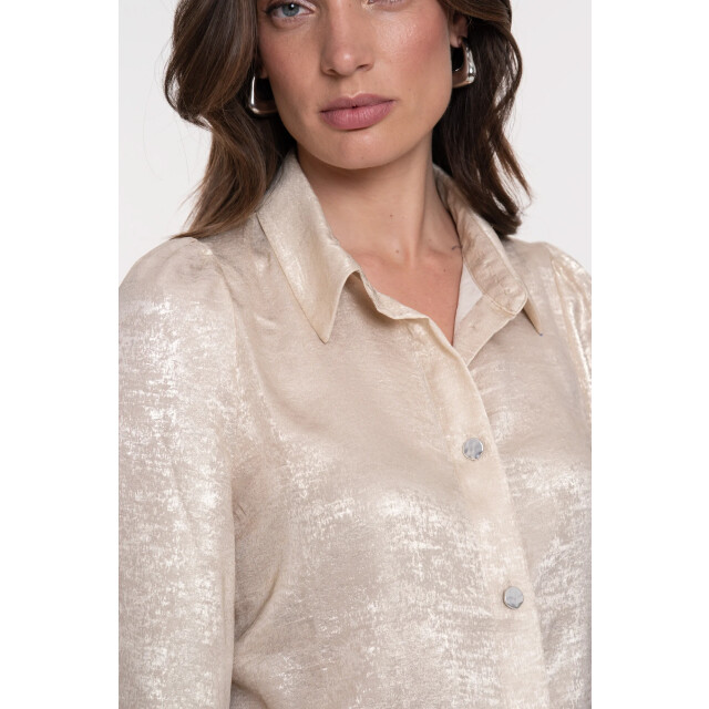 Geisha Shiny blouse 53868-14-champagne 53868-14 large