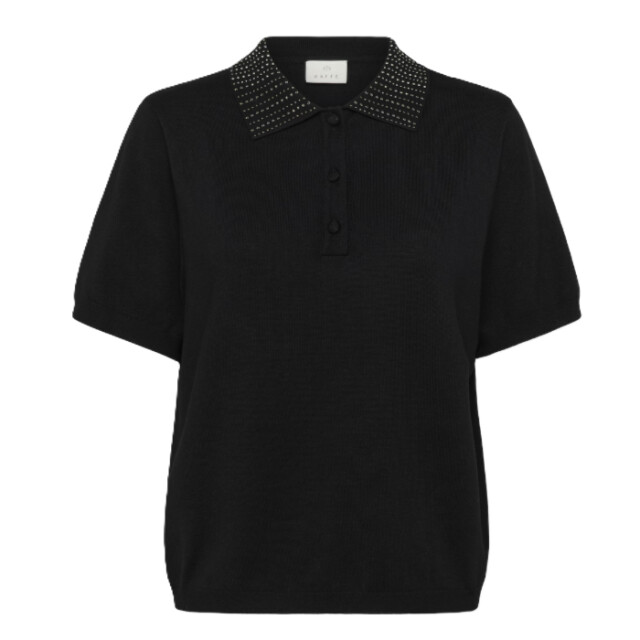 KAFFE Kacarly polo pull 10510716- 10510716-black large