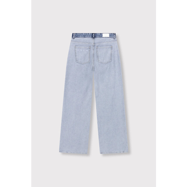 Alix The Label 2512196501 mix denim pants 2512196501 mix denim pants large