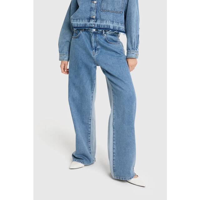 Alix The Label 2512196501 mix denim pants 2512196501 mix denim pants large