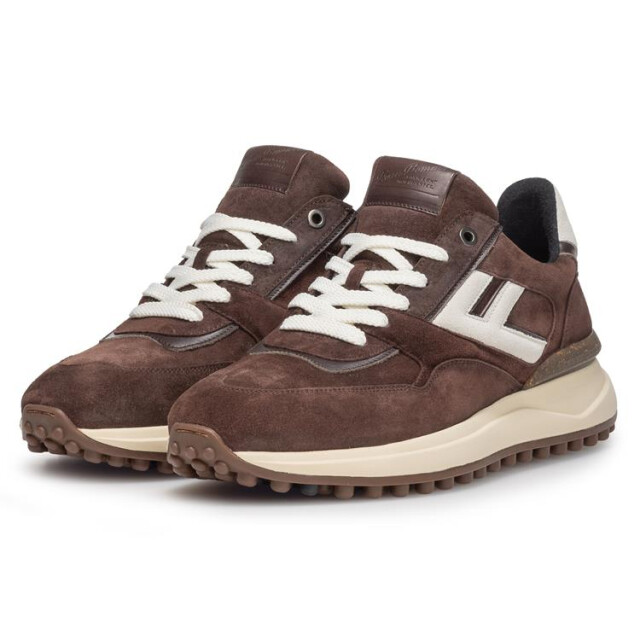 Floris van Bommel 020682 Sneakers Bruin 020682 large