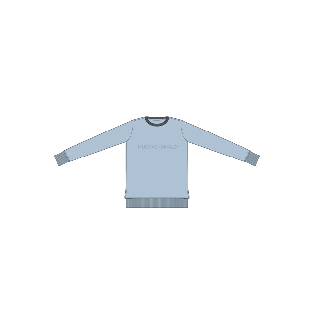 Muchachomalo Heren sweater licht SWEAT1143-17-N large