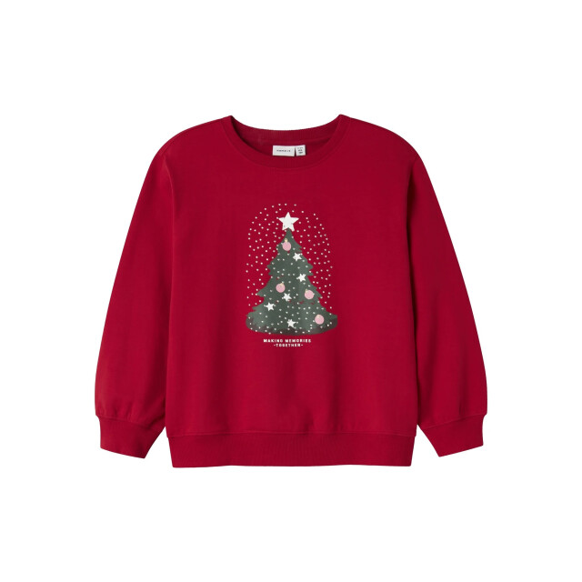 Name It Meisjes kersttrui nkfrili 13248122-Jester Red large