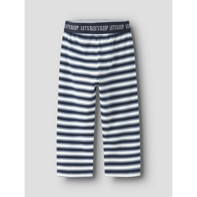 Name It Jongens lange pyjama set nmmramel gestreept donkerblauw 13249344-Navy Blazer large