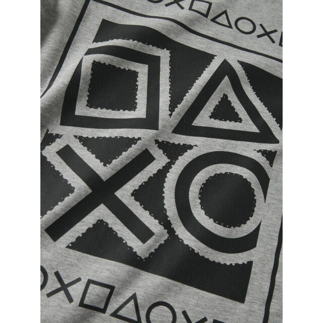 Name It Jongens lange pyjama set nkmolympos playstation print 13249574-Grey Melange large