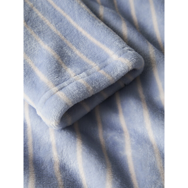 Name It Meisjes badjas fluweel nkfrose blauw gestreept 13235864-Kentucky Blue large