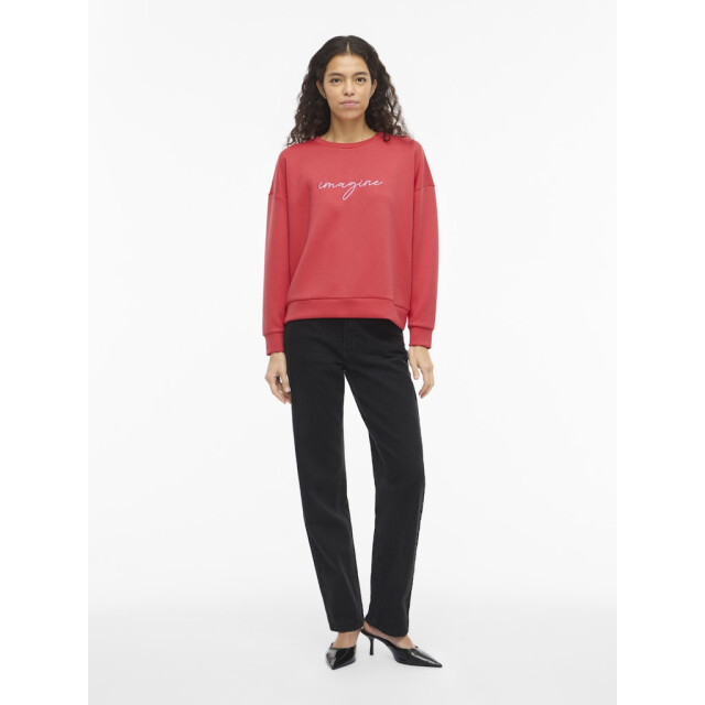 Vila Visiffi imagine o-neck ls toppb koraal 4209.42.0004 large