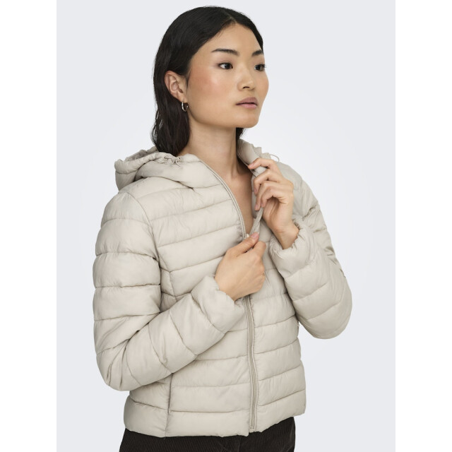 Only Onltahia lw quilted hood jkt noos otw beige 4512.05.0015 large