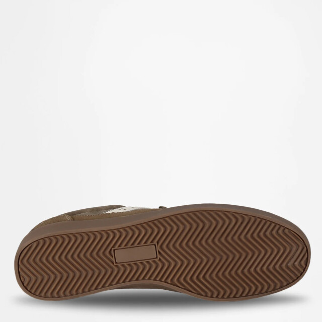 Q1905 Sneaker platinum middenbruin/offwhite/gum QM1254616-801-1 large