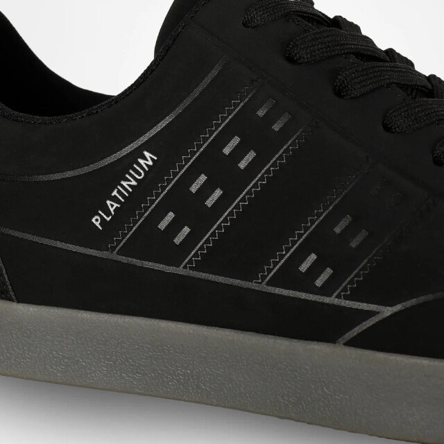 Q1905 Sneaker platinum one zwart/antraciet QM1254637-199-1 large