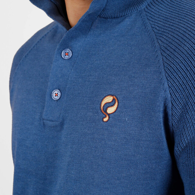 Q1905 Trui oldehove denim melange QM2344627-604-1 large