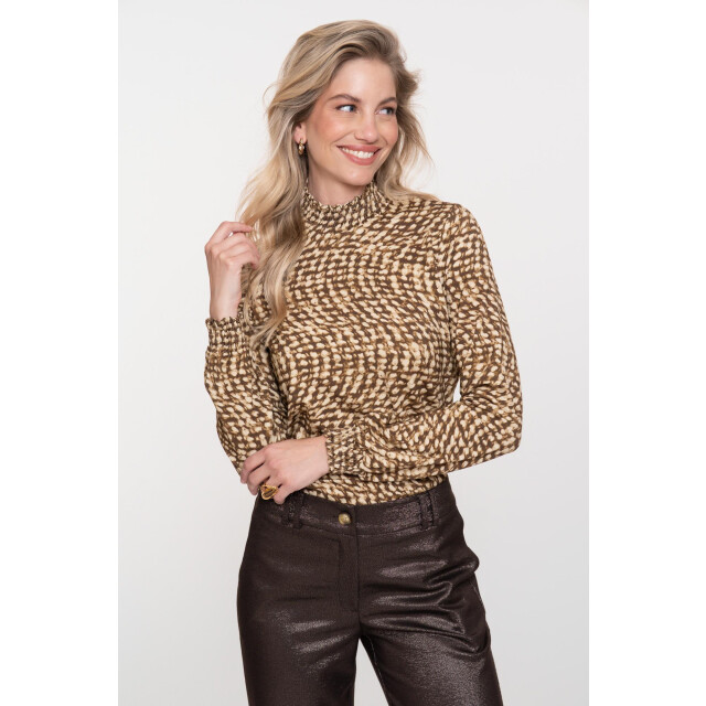 Geisha top 52856-20 530 green beige 06012.369.0040 large