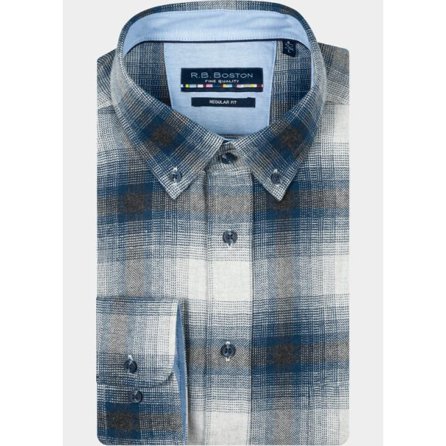 R.B. Boston Casual hemd lange mouw franklin ls button down 527670/63 199884 large