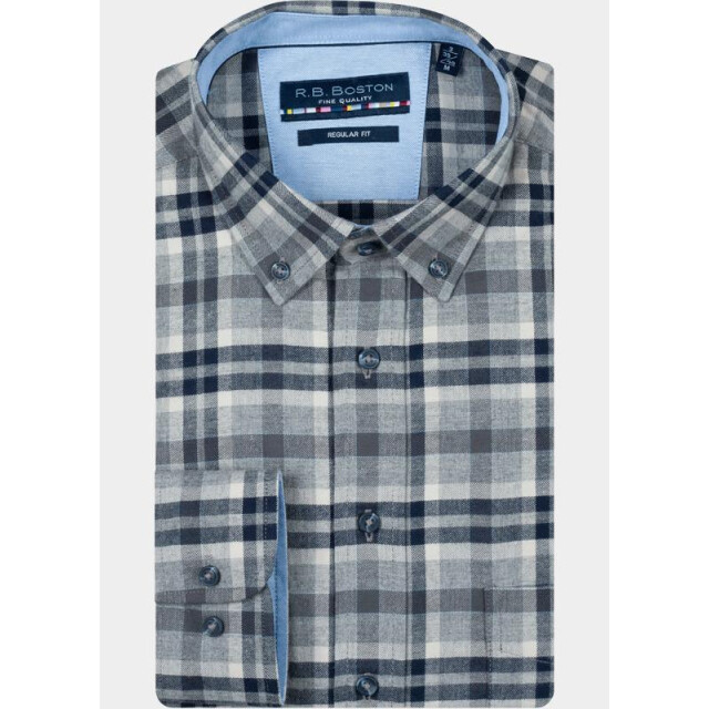 R.B. Boston Casual hemd lange mouw franklin ls button down 527670/66 199887 large