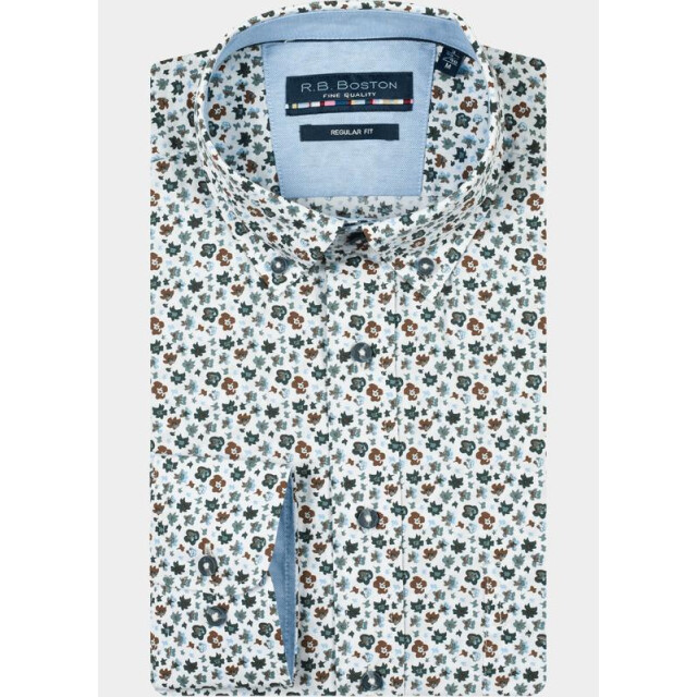 R.B. Boston Casual hemd lange mouw franklin ls button down 527670/712 199920 large