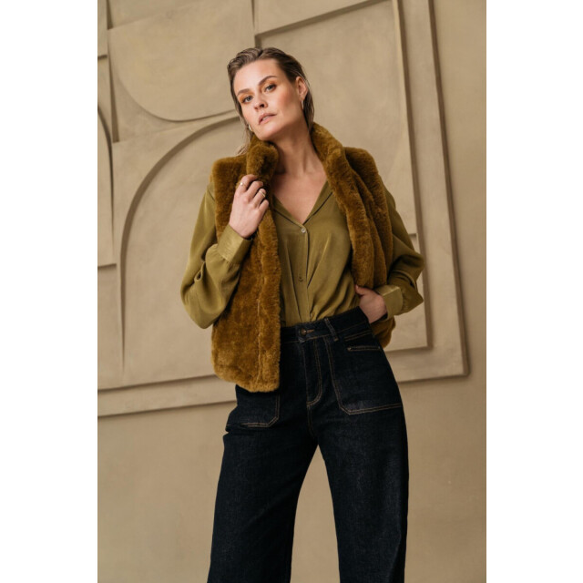 Maicazz Pierce bodywarmer-moss pierce-moss large