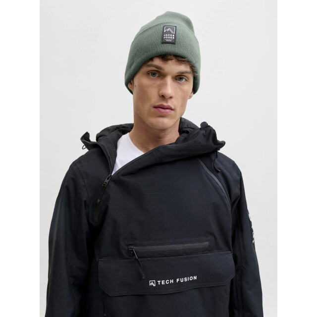 Jack & Jones Heren muts jacalpes beanie mintgroen 12286472 large