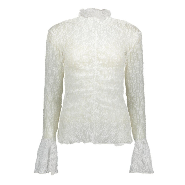 Jacqueline de Yong Jdylala ls high neck lace top off-white 4389.02.0061 large