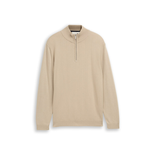 Tom Tailor Knitted herringbone troyer beige 5219.05.0057 large