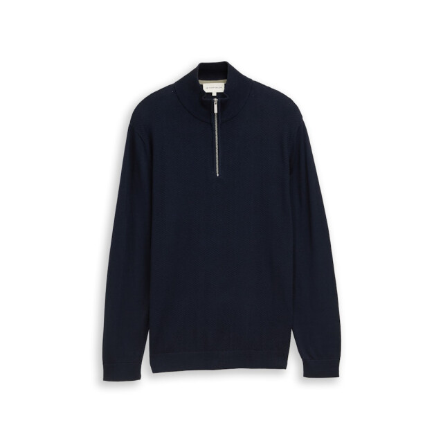 Tom Tailor Knitted herringbone troyer navy 5219.37.0036 large