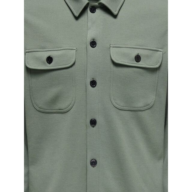 Only & Sons Onsnewkodyl overshirt sweat noos olijf 5309.22.0019 large