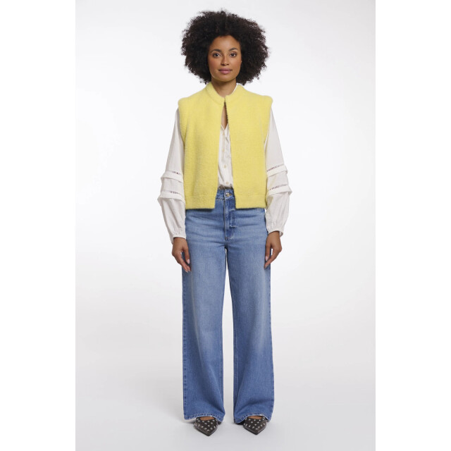 Rino & Pelle Elona.5002621 rino&pelle short waistcoat breezy lime Elona.5002621 Breezy lime large