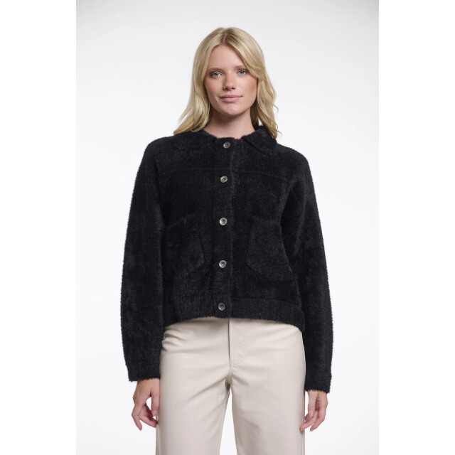 Rino & Pelle Bubbly.5002621 rino&pelle boxy jacket black Bubbly.5002621 Black large