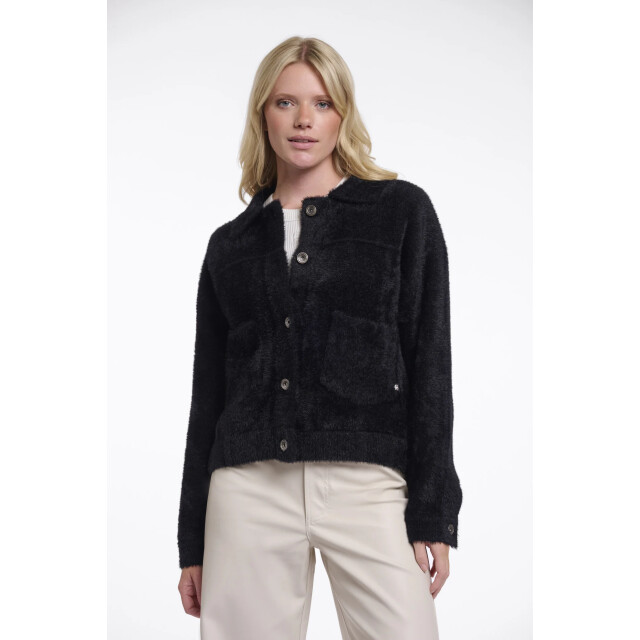 Rino & Pelle Bubbly.5002621 rino&pelle boxy jacket black Bubbly.5002621 Black large