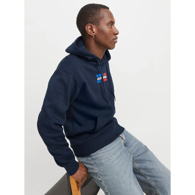 Jack & Jones Jjcorp graphic sweat hood 12268422 large