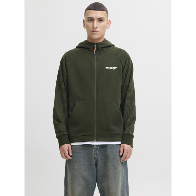 Jack & Jones Jjthatcher sweat zip hood 12278609 large