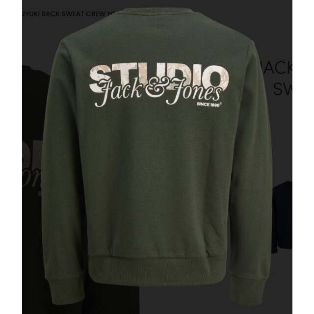 Jack & Jones Jjyuki back sweat crew neck bf 12278612 large