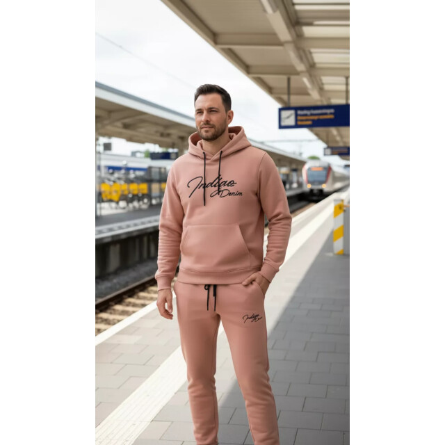 Indigo Denim Denim joggingpak heren dames - ID059-1-1-1 large