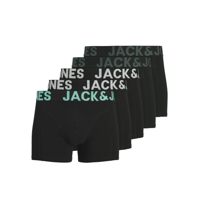 Jack & Jones Heren boxershorts trunks jacelias 5-pack 12293484-Black large