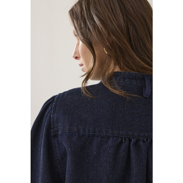 Summum 2s3381-5203 denim bowtie-blouse 2s3381-5203 Denim bowtie-blouse large