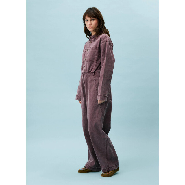 FRNCH Fabiana jumpsuit denim aubergine 9823076024648 large