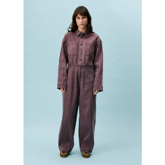 FRNCH Fabiana jumpsuit denim aubergine 9823076024648 large