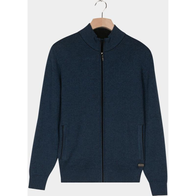 Baileys Vest cardigan zip all-over 2-tone 522009/655 200268 large