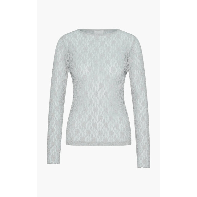 Aimee The Label shirt lm annie lace long blue 06012.210.0007 large