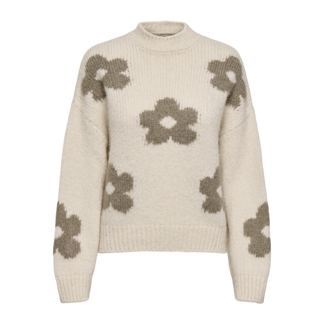 Jacqueline de Yong kilian flower l/s pullover knt 15341564 - 06712.180.0029 large