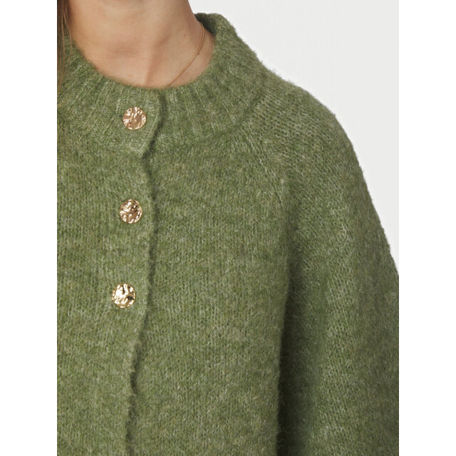 Neo Noir benuta fluffy knit cardigan 165816 723 dusty green 06741.310.0003 large