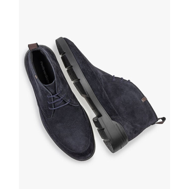 Floris van Bommel 020265 Geklede schoenen Blauw 020265 large