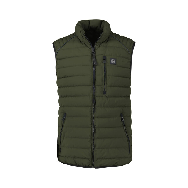 Lerros Heren bodywarmer 2587313 683 original olive Lerros bodywarmer 2587313 683OriginalOlive large