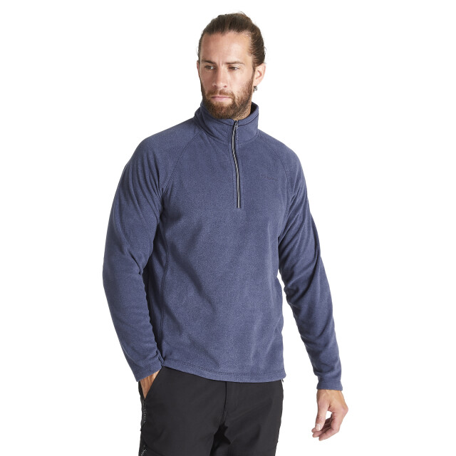 Craghoppers Heren corey vi half zip fleece top UTCG1466_bluenavymarl large