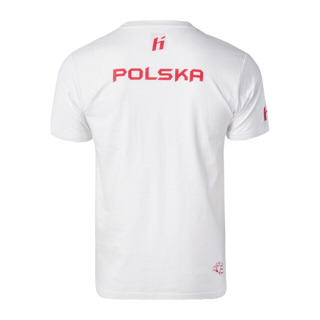 Huari Heren polen fan t-shirt UTIG5737_whiteracingred large