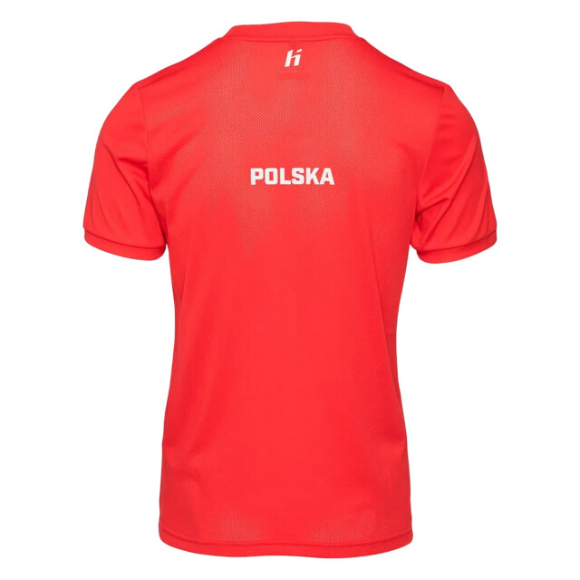 Huari Heren polen t-shirt UTIG5136_tomatobrightwhite large
